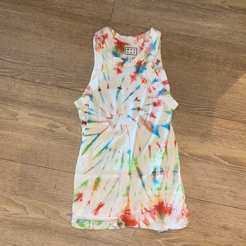WSLY Wesley X Bandier Rivington  Tie Dye Tank